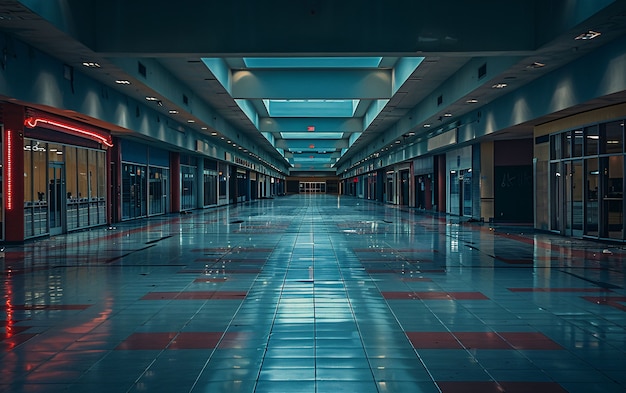 高科技货运站内部