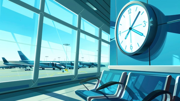 机场货运站内部