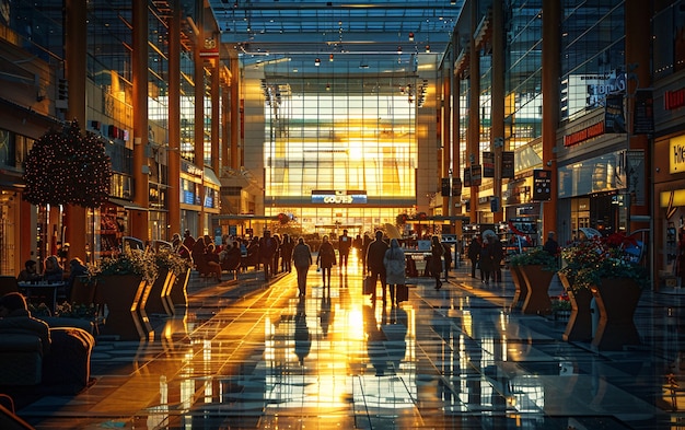 机场货运区繁忙景象