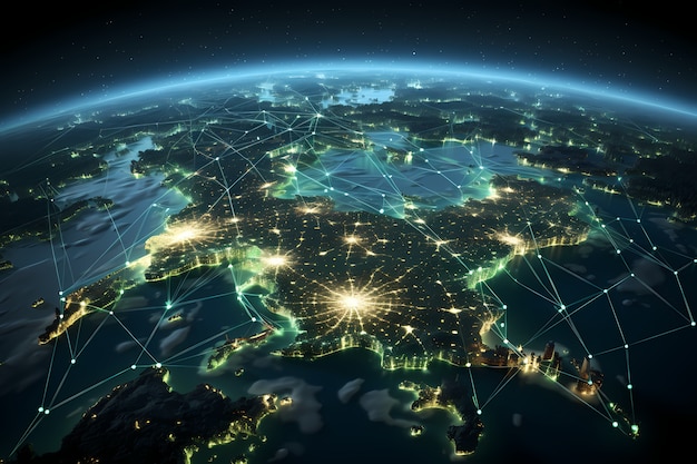 青海到昆明航线图