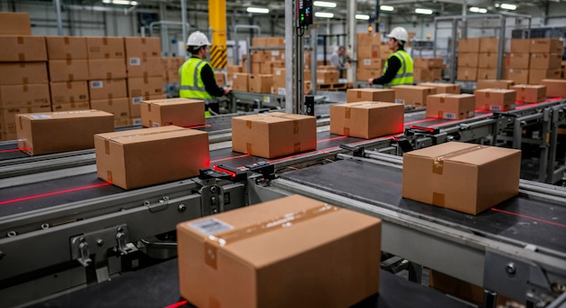 机场货物分拣区