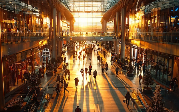 机场货运站繁忙景象