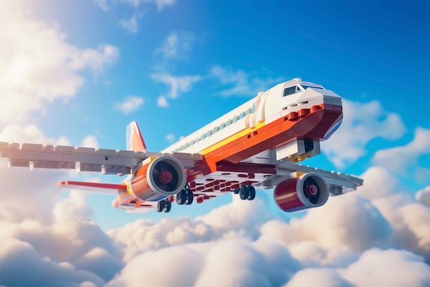 航空货运起飞瞬间