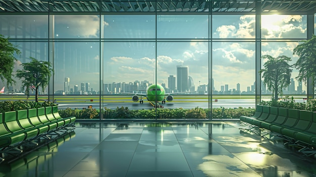 长海机场外景
