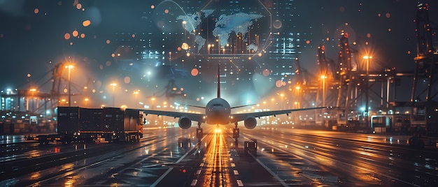 航空快递装舱