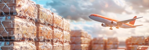 航空快递派送
